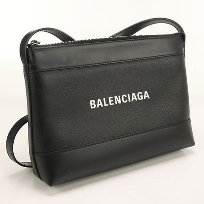 Balenciaga 639497 Shoulder Bag Cross Body Bag Leather Black Women