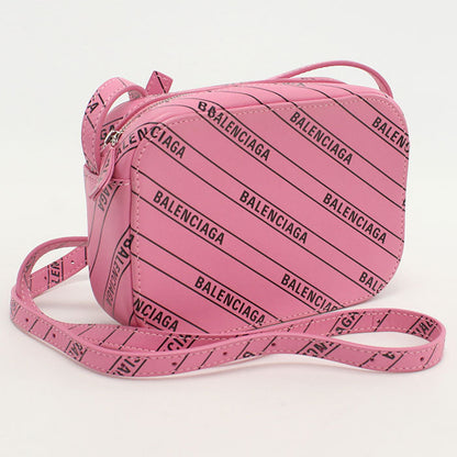 Balenciaga 552372 Shoulder Bag Every Day Camera Bag Leather Pink Women