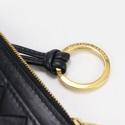 Bottegaveneta Coin Case Intrecciato Card Case Leather Black Unisex