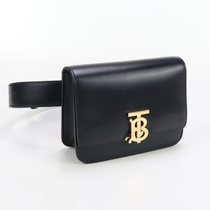 Burberry Tb Belt Bag Body Bag Leather Unisex