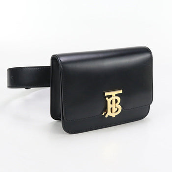 Burberry Tb Belt Bag Body Bag Leather Unisex