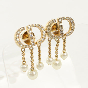 Christian Dior E1549Ptccy D301 Petit Cd Pierce Metal Gold Women