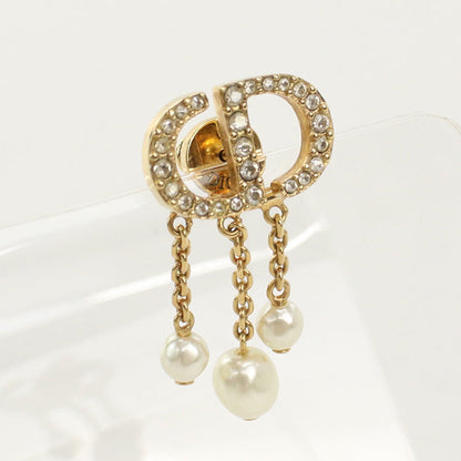 Christian Dior E1549Ptccy D301 Petit Cd Pierce Metal Gold Women