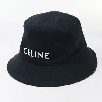 Celine 2Au5B968P Bucket Hat/Cotton 100% Black Unisex
