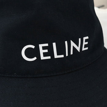 Celine 2Au5B968P Bucket Hat/Cotton 100% Black Unisex