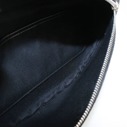 Celine Belt Bag Triomphe Body Bag Canvas Black Mens