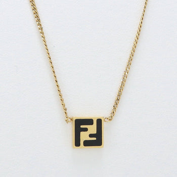 Fendi 8Ah636 Tl9 F0Rng Forever Necklace Metal Gold Women