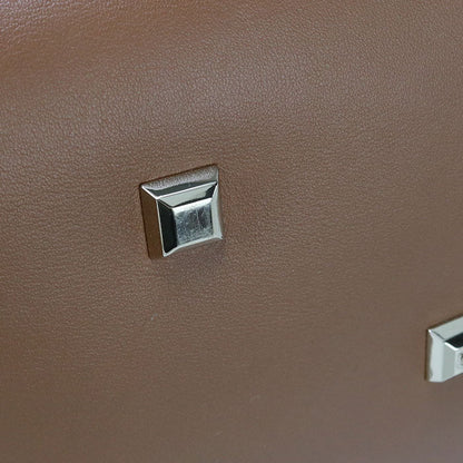 Ferragamo 21 H900 2Way Gancini Tote Bag Calfskin Brown Women