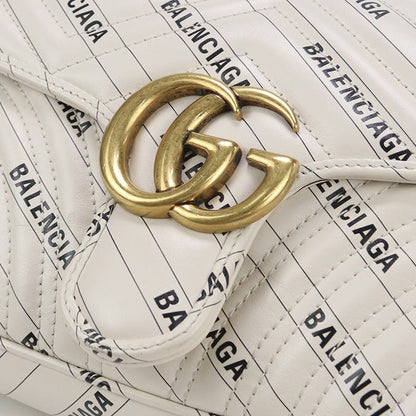 Gucci 443497 Small Shoulder Bag 215000 Shoulder Bag Leather Ivory Women