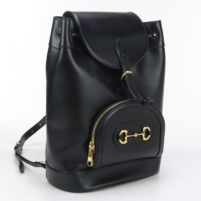 Gucci Gu90581 Backpack Gucci Horsebit 1955 Leather Black Women