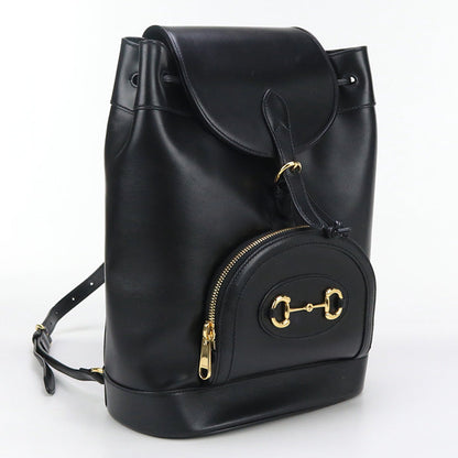 Gucci Gu90581 Backpack Gucci Horsebit 1955 Leather Black Women