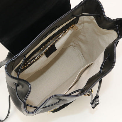 Gucci Gu90581 Backpack Gucci Horsebit 1955 Leather Black Women