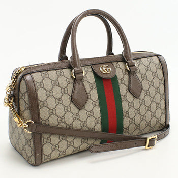 Gucci 524532 Travel Bag Ofidia 2Way Mini Boston Bag Gg Supreme Canvas Multicolor Women(Unisex)