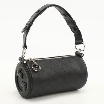 Gucci 760170 Blondy Handbag Leather Black Women