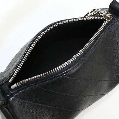 Gucci 760170 Blondy Handbag Leather Black Women