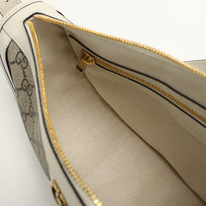 Gucci 674096 Ofidia Diagonal Shoulder Bag Shoulder Bag Gg Supreme Beige Women