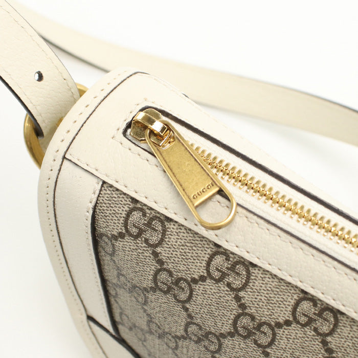 Gucci 674096 Ofidia Diagonal Shoulder Bag Shoulder Bag Gg Supreme Beige Women