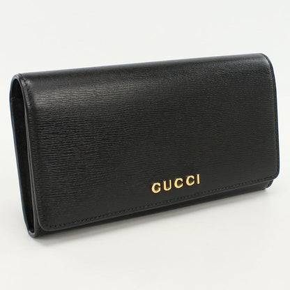 Gucci 772638 Continental Wallet Long With Double Fold Coin Purse Navy Women
