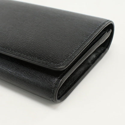 Gucci 772638 Continental Wallet Long With Double Fold Coin Purse Navy Women