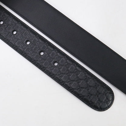 Gucci 281548 Micro Guccisima Belt Leather Black Mens