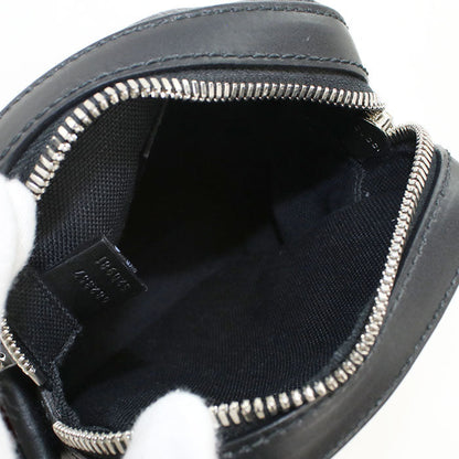 Gucci 682357 K5Rln 1095 Mini Shoulder Bag Gg Supreme Diagonal Leather Black Mens