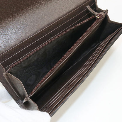 Gucci 523153 96Iwg 8745 Gg Continental Wallet Ofidia Long Wallet Beige Women