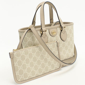 Gucci 811716 Tote Bag Ofidia 2Waytote Bag Gg Supreme Beige Women