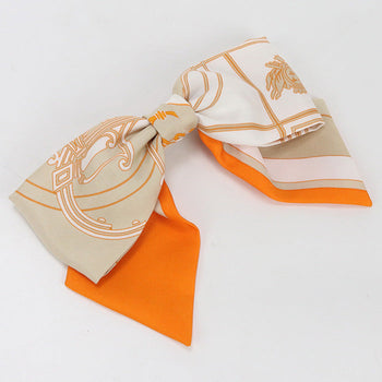 Hermes Valletta Grenelle Pm Hair Accessories/Hair Clip Silk,Metal Multicolor Women
