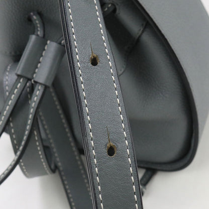 Loewe 314.30.V07 Handbag Anagram Hammock Bag Mini 2Waybag Calf Leather Gray Women