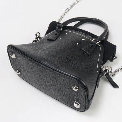 Maison Margiela S56Wg0081 P4455T8013 5Ac Handbag Calfskin Black Women