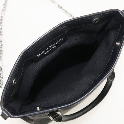 Maison Margiela S56Wg0081 P4455T8013 5Ac Handbag Calfskin Black Women