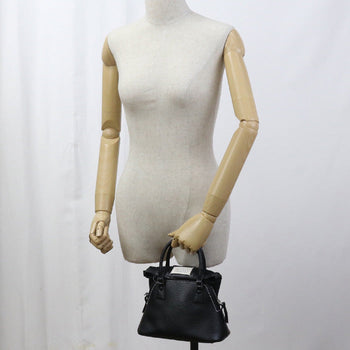 Maison Margiela S56Wg0081 P4455T8013 5Ac Handbag Calfskin Black Women