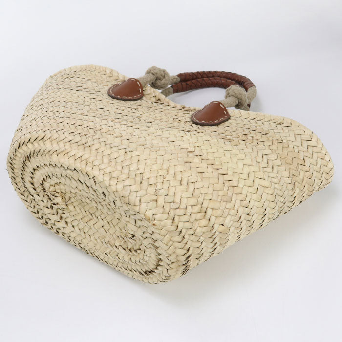 Miumiu 5Bg206 2Ddh F0A5T Straw Bag Tote Bag Basket Bag Straw/Wicker Beige Women