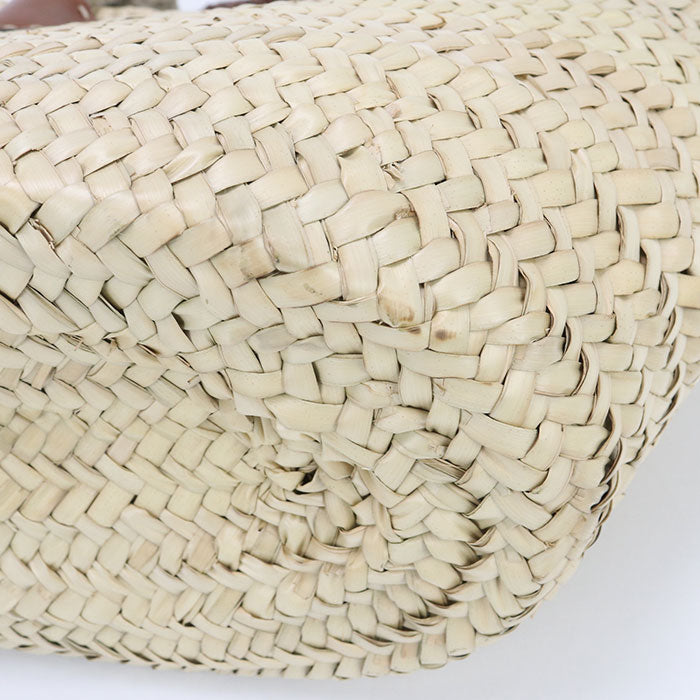 Miumiu 5Bg206 2Ddh F0A5T Straw Bag Tote Bag Basket Bag Straw/Wicker Beige Women