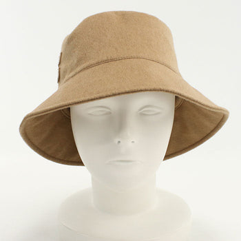 Miumiu(Outlet) 5Hc196 2Cp1 Bucket Hat Camel 100% Beige Unisex