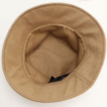 Miumiu(Outlet) 5Hc196 2Cp1 Bucket Hat Camel 100% Beige Unisex