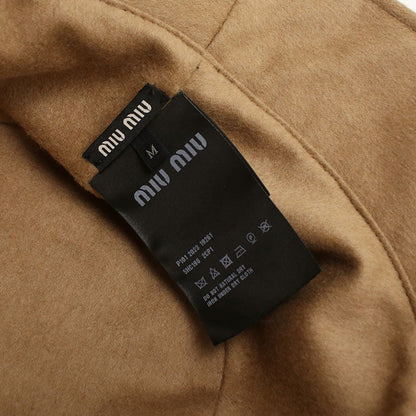 Miumiu(Outlet) 5Hc196 2Cp1 Bucket Hat Camel 100% Beige Unisex