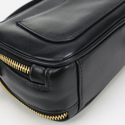 Miumiu(Outlet) 5Bh229 2Way Handbag Diagonal Shoulder Bag Leather Black Women