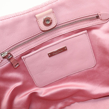 Miumiu(Outlet) Rn0896 Tote Bag Materasse 2Way Handbag Leather Pink Women