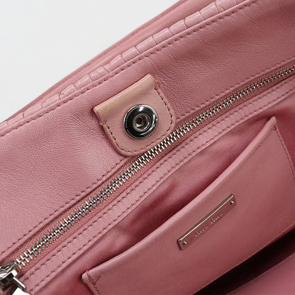 Miumiu(Outlet) Rn0896 Tote Bag Materasse 2Way Handbag Leather Pink Women