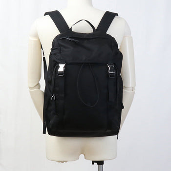 Prada Backpack Nylon Black Unisex