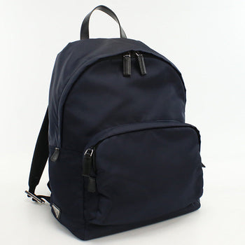 Prada 2Vz066 Backpack Testo Saffiano Day Pack Nylon,Leather Navy Mens(Unisex)