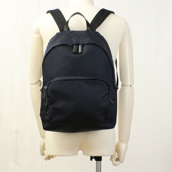 Prada 2Vz066 Backpack Testo Saffiano Day Pack Nylon,Leather Navy Mens(Unisex)