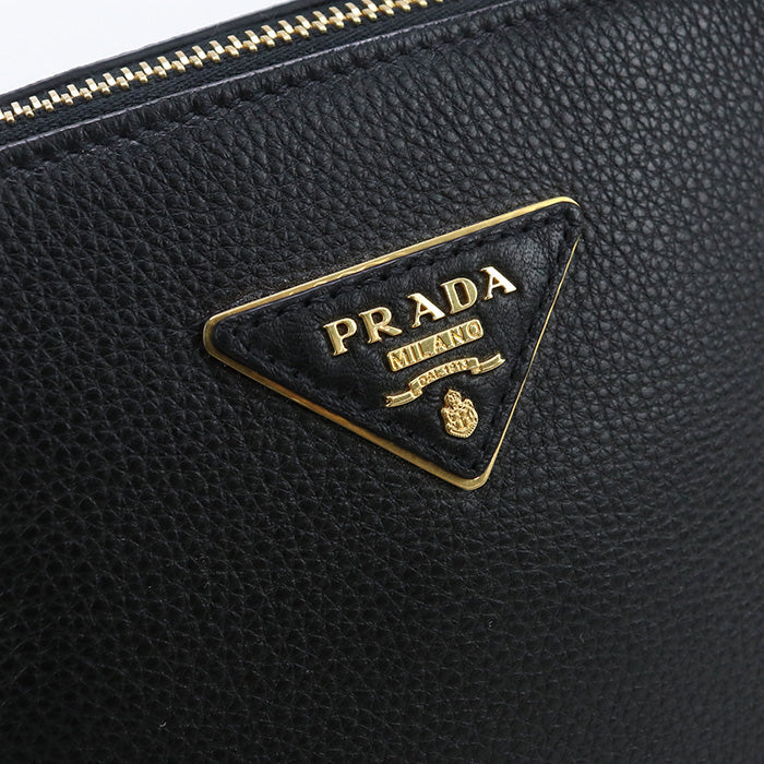 Prada 1Ba111 Handbag/2Way Handbag Leather Black Women