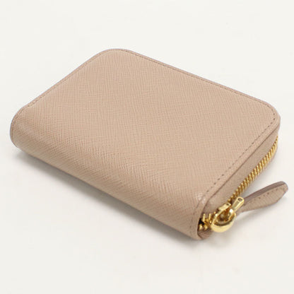 Prada 1Mm268 F0236 Coin Case Coin Pocket Safiano Leather Pink Women