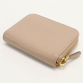 Prada 1Mm268 F0236 Coin Case Coin Pocket Safiano Leather Pink Women