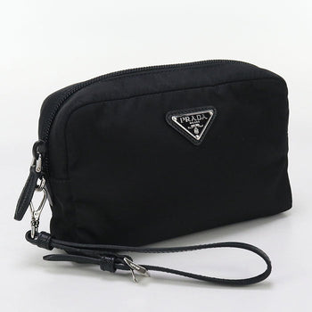 Prada 1Ns021 Pouch Nylon Black Women