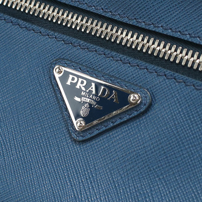 Prada 2Vl012 Belt Bag Body Bag/Safiano Leather Blue Mens
