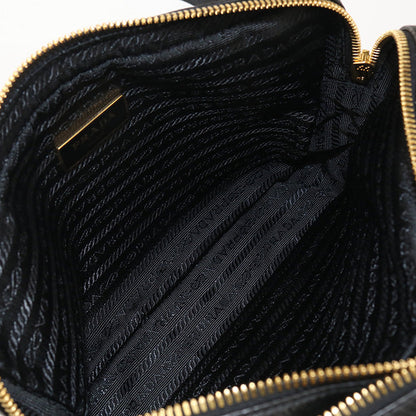 Prada 1Bh079 Shoulder Bag/Camera Bag Leather Black Women