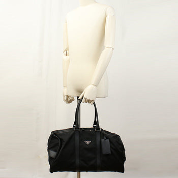 Prada 2Way Boston Bag Nylon/2Way Boston Bag Black Unisex